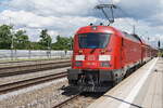2022-06-08 Rohrbach(Ilm)   D-DB-70 80 86 94 002-8 DABpbzf770.0(Steuerwagen koda-Vagonka2018)+DB-102 001 RE1(4014)=Mnchen-Hbf1104-Rohrbach1139-Nrnberg-Hbf1249