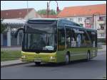 MAN Lion's City HYBRID aus M�nchen zum Test der RPNV auf R�gen in Bergen.