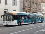 Van Hool AG300T der St�dtischer Verkehrsbetrieb Esslingen in Esslingen.