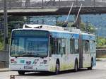 Van Hool AG300T der St�dtischer Verkehrsbetrieb Esslingen in Esslingen.