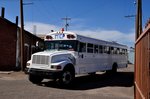 International f�r Personaltransport in der Salzgewinnungsanlage Guerero Negro in der Baja California Sur/Mexico 