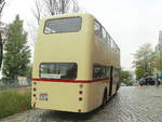Heckansicht eines B�ssing der LVG-Serie B�ssing DE 72 (LVG-Autobusse) am 29.