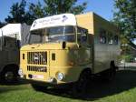 Lkw W 50 L mit Kastenaufbau f�r den Personentransport im l�ndlichen Bereich der DDR bestimmt, aus dem Landkreis Nordwestmecklenbu7rg (NWM) beim 7.