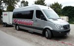 MB Sprinter von  NADERER  aus �sterreich steht auf der Veterama-Parkplatz in Mannheim im Oktober 2016