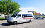 Mercedes Sprinter 519 CDI von Sch�rgenhuber Reisen aus �sterreich in Krems gesehen.