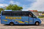 Mercedes Sprinter von K�ppel Reisen aus der BRD 2018 in Krems gesehen.