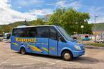 Mercedes Sprinter von K�ppel Reisen aus der BRD 2018 in Krems gesehen.