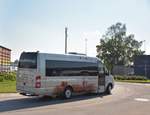 Mercedes Sprinter von Werderitsch Reisen aus �sterreich 2018 in Krems gesehen.