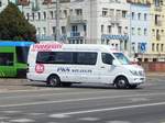 Mercedes Sprinter von PKS Szczecin aus Polen in Stettin.