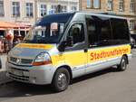 Renault Master von Busunternehmen Manfred Scholz aus Deutschland in Stralsund.