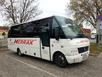 Mercedes O 818 Teamstar von Herrak Reisen aus �sterreich in Krems.