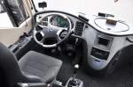 Fahrer Sitz im King Long von Raferzeder Reisen aus �sterreich,am 31.Mai 2014 in Krems gesehen.