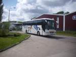 MAN Lion's Coach von Astl aus Deutschland im Stadthafen Sassnitz.