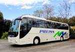 MAN LIONs COACH von PREISS/ZW�LFER Reisen aus Nieder�sterreich,Krems,Oktober 2012.