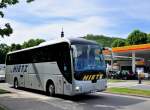 MAN LIONs COACH von HIETZ Busreisen aus �sterreich am 15.5.2013 in Krems unterwegs.
