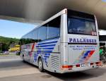 MAN Reisebus von PALLASSER/�sterreich am 12.7.2013 in Krems an der Donau.
