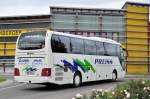 MAN LION`s COACH von PREISS Reisen aus Nieder�sterreich im September 2013 in Krems gesehen.