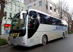 MAN Lions Coach von Hietz Reisen / �sterreich im Dez.2013 in Wien gesehen.
