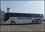 MAN Lion's Coach von Fr�rup Rejser aus D�nemark im Stadthafen Sassnitz.