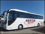 MAN Lion's Coach von Herter Reisen aus Deutschland im Stadthafen Sassnitz.