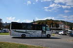 Midi Bus Mercedes O 818 von Buchinger Reisen aus �sterreich in Krems gesehen.