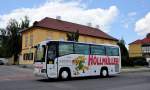 Mercedes Benz O 404 von H�LLM�LLER/�sterreich im Juli 2013 in Krems unterwegs.