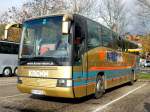 Mercedes Benz O 404 von Krenn Reisen aus �sterreich am 21.10.2014 in Krems.
