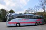 MERCEDES BENZ TOURISMO von SCHR�DER Reisen aus Deutschland war am 10.10.2012 in Krems an der Donau.