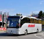 MERCEDES BENZ Tourismo von RUBES aus der CZ im August 2013 in Krems unterwegs.