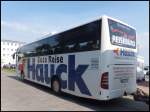Mercedes Tourismo von Hauck aus Deutschland mit H�nger im Stadthafen Sassnitz.