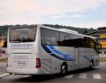 Mercedes Benz Tourismo von Steger Reisen aus �sterreich am 27.Juli 2014 in Krems gesehen.