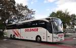 Mercedes Benz Tourismo von Geldner Reisen aus Nieder�sterreich am 16.August 2014 in Krems gesehen.