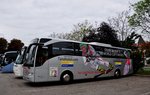 Mercedes Tourismo  von Lanzinger Busreisen aus �sterreich in Krems gesehen.
