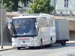Mercedes Tourismo von Altm�hltaler Busreisen aus Deutschland mit H�nger in Potsdam.