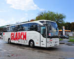 Mercedes Tourismo von Glauch Busreisen aus der BRD in Krems unterwegs.
