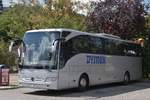 Mercedes Tourismo von Dymek Reisen aus PL 07/2017 in Krems.