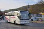 Mercedes Tourismo von Braum�ller Reisen aus der BRD im Okt 2017 in Krems.