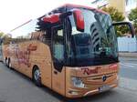 Mercedes Tourismo von Rast aus Deutschland in Neubrandenburg.