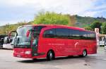 Mercedes Benz Travego von Neubauer Reisen aus �sterreich am 12.Juli 2014 in Krems.