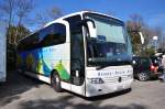Mercedes Benz Travego von B�hrer Reisen aus der Schweiz am 28.9.2014 in Krems.