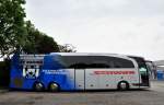 Mercedes Travego von SCHWAB Reisen aus �sterreich am 22.5.2015 in Krems.