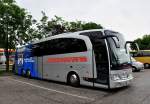 Mercedes Travego von SCHWAB Reisen aus �sterreich am 22.5.2015 in Krems.
