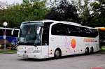 Mercedes Travego von der Nemec Touristik aus �sterreich im Juni 2015 in Krems.