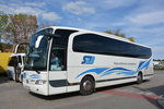 Mercedes Travego von SLB aus der Steiermark/�sterreich in Krems gesehen.