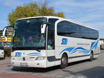 Mercedes Travego von SLB aus der Steiermark/�sterreich in Krems gesehen.
