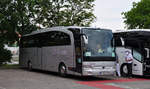 Mercedes Travego von W�rlitz Reisen aus der BRD in Krems gesehen.