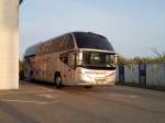 Neoplan Cityliner von Benninghoff aus Deutschland im Sassnitzer Gewerbegebiet.