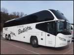 Neoplan Cityliner von Reiseb�ro Belitz aus Deutschland im Stadthafen Sassnitz.