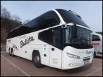Neoplan Cityliner von Reiseb�ro Belitz aus Deutschland im Stadthafen Sassnitz.