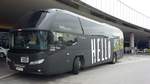 Neoplan Cityliner,Ex �BB  Hell�  Fernlinienbus,mittlerweile verkauft an Flixbus,hier am Airport Vienna gesehen.